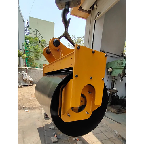 50 Ton Canal Slope Compactor - Color: Yellow