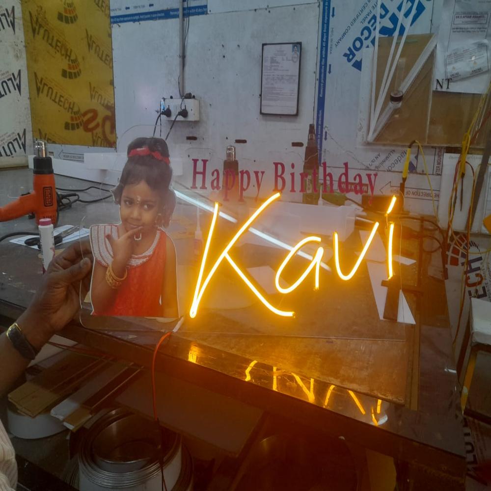 Neon LED Signage Board