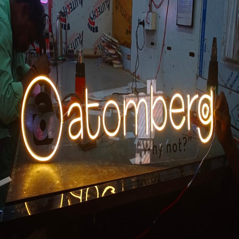 Neon LED Signage Board