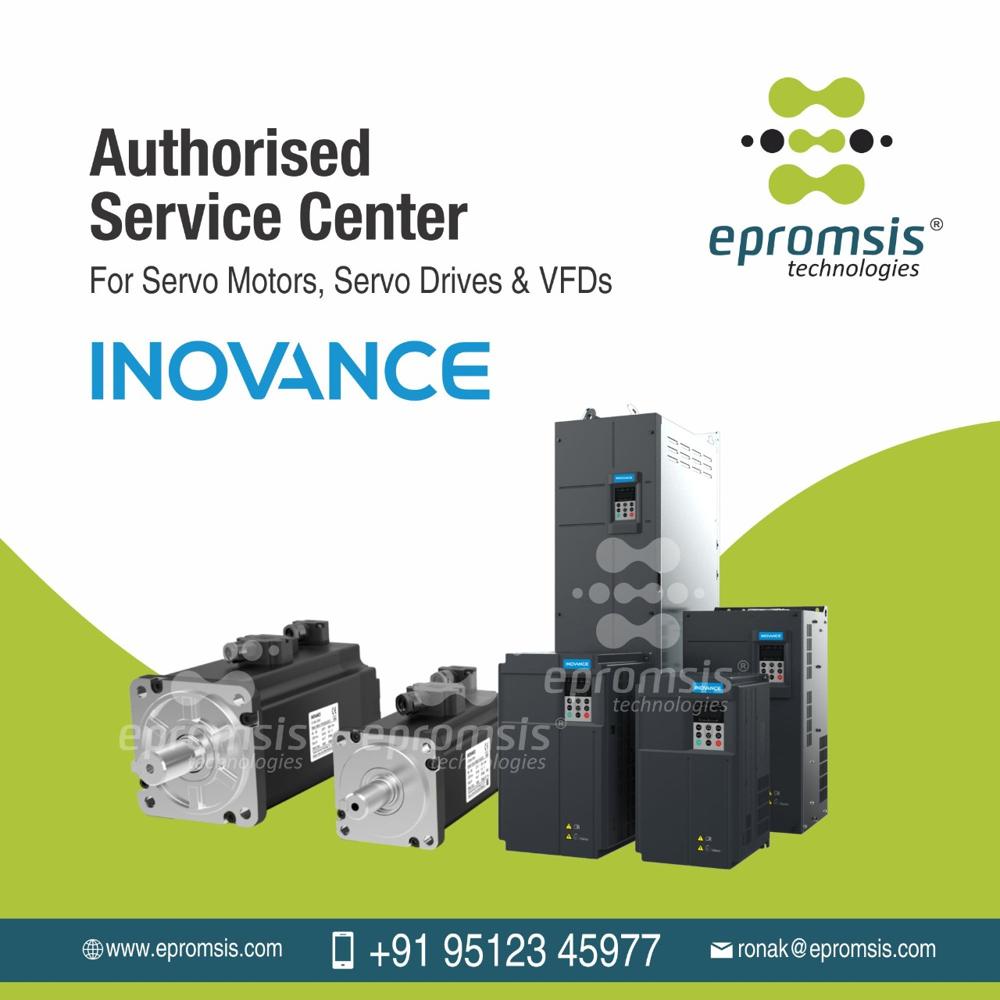 Inovance Servo Drives/motors And Vfd's - Color: Black