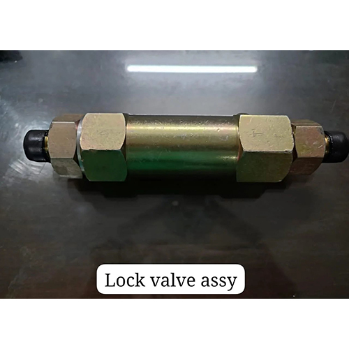 Lock Valve Assy - Color: Silver