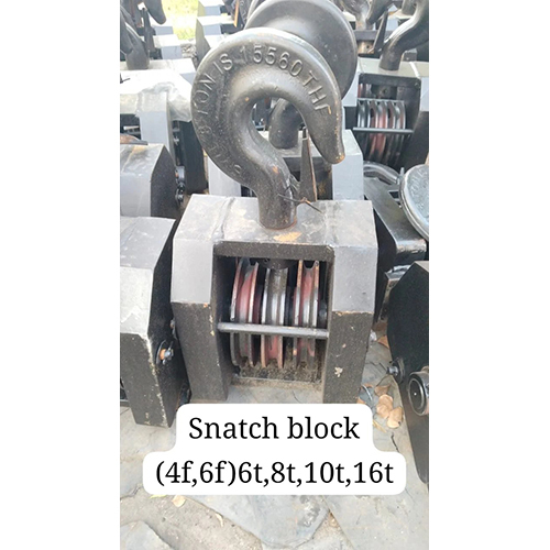 Snatch Block - Color: Black