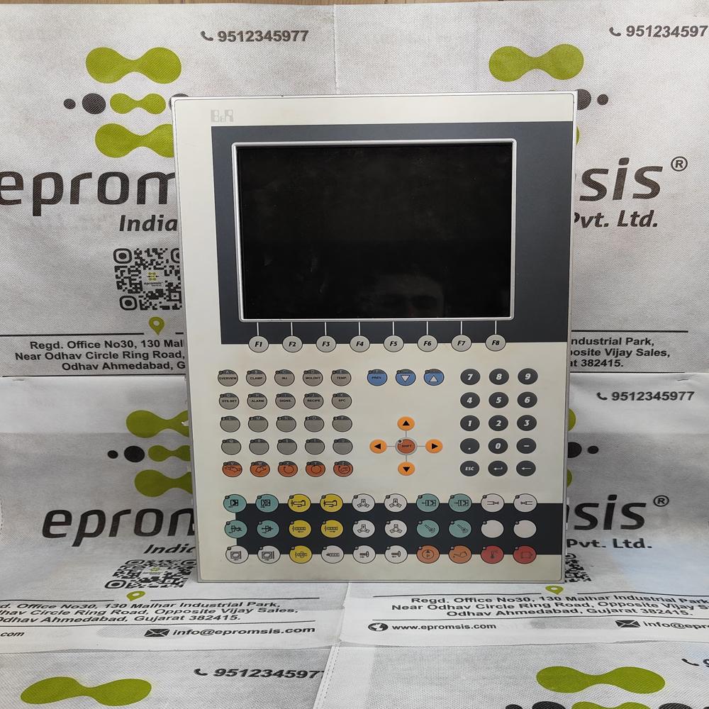 B&r Hmi Control Panel - 4pp450.1043 - Color: White & Light Gray