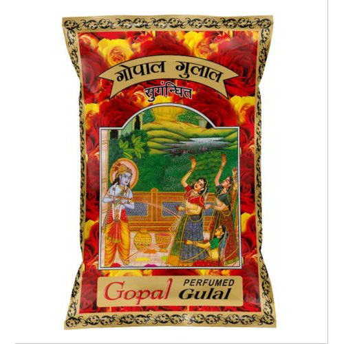 Gopal Gulal 100G Pouch - Occasion: Holi Festival Celebrations