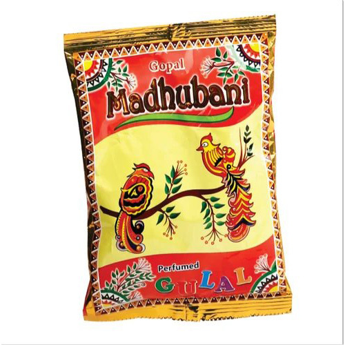 Madhubani Holi Gulal - Pattern: Solid Colors