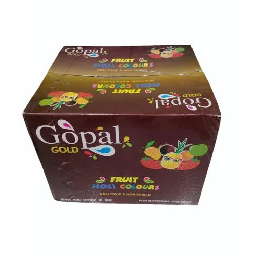 Gopal Gold Fruit Holi Colour - Color: Red