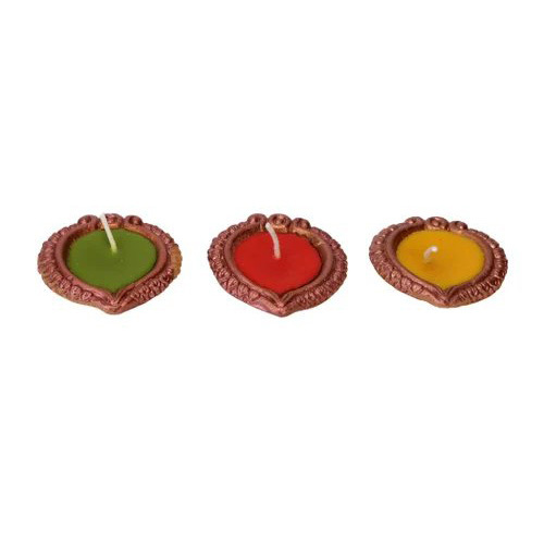 Handicraft Diwali Diya - Color: Brown