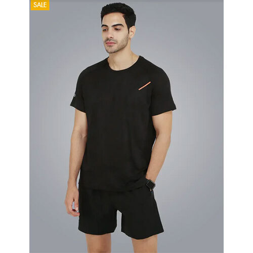 Round Neck Breathable T-Shirt - Men