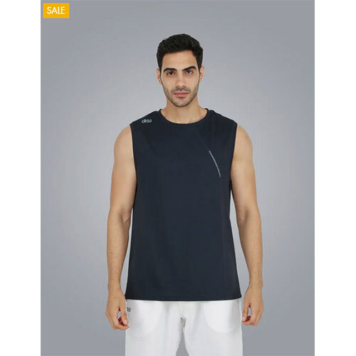 Sleeveless Training T-Shirt - Men - Age Group: Adults