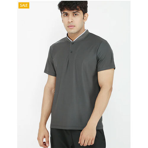 Men's Sports T-Shirt Marsh Henley Collar