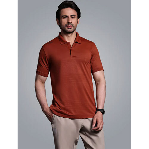 Textured Active Polo T-shirt - Men