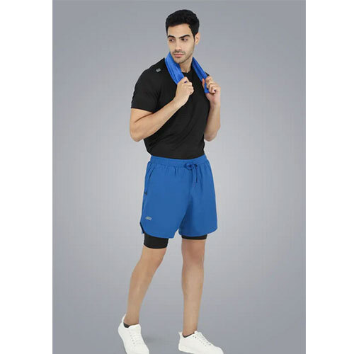 Running Spandex Shorts With Inner Tights - Men