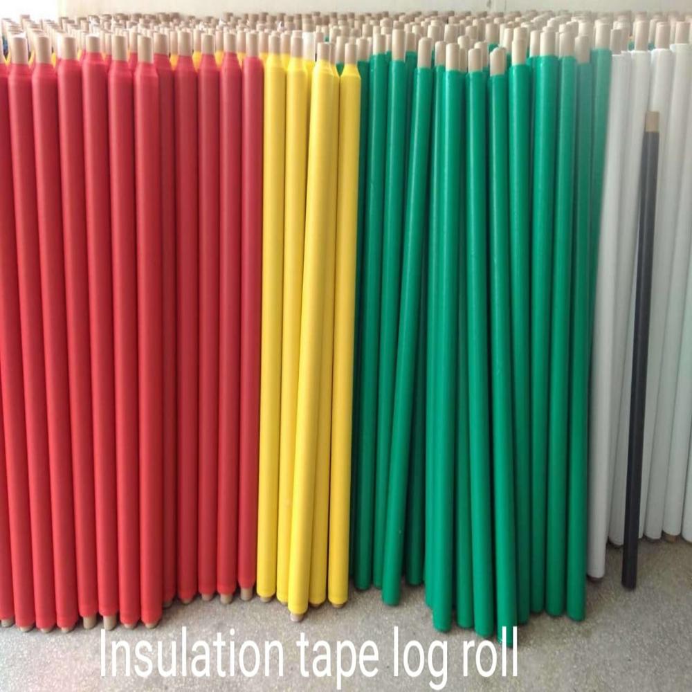 Pvc Electrical Insulation Tape Log Rolls - Pvc Material, Black Color, Single-sided With Solvent Adhesive | High-performance Wire Joint Protection