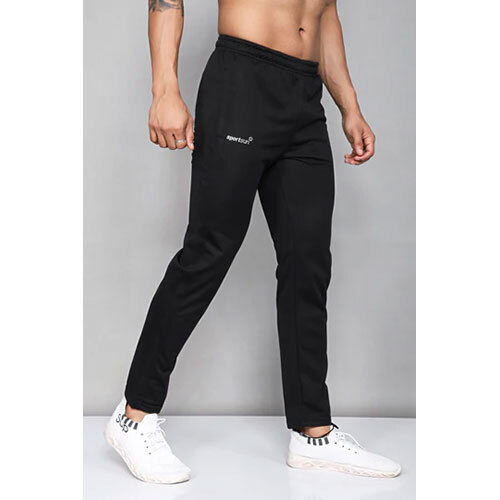 Sport Sun Black Track Pant for Men