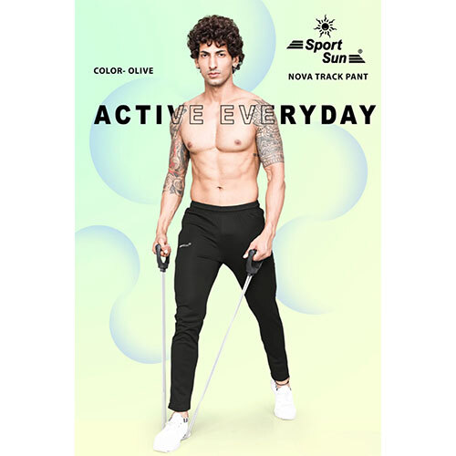 Nova Olive Track Pant for Men