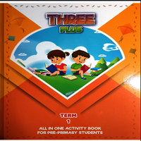 Three Plus 1 Term Books - Super White A4 Paper, Gloss Laminated Cover, Perfect Binding | Multicolor Offset Print, Eco-friendly, Customizable School Branding