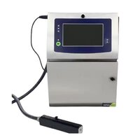 Continuous Inkjet Printer For Expiry Date On Cover Printing Machine - Stainless Steel, 623x520x230 Mm, Silver | High Speed Up To 1,600 Characters/sec, Ip55 Protection, Easy Ink Circuit Design, Automatic Maintenance