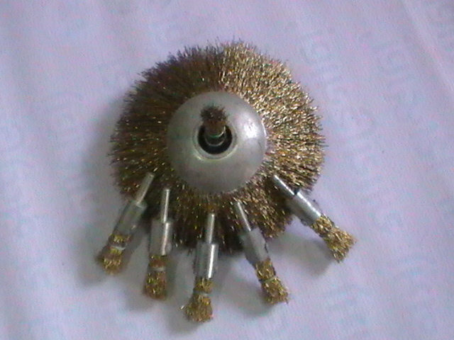 Brass Wheel Brush HARDE