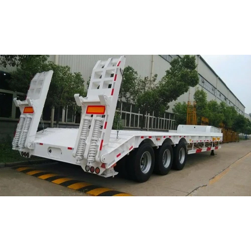 Ms Semi Low Bed Trailer - Material: Iron