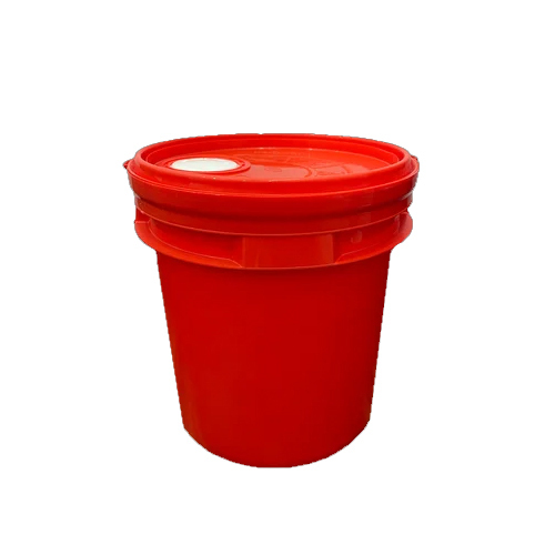 8.5Ltr Empty Engine Oil Bucket - Color: Red