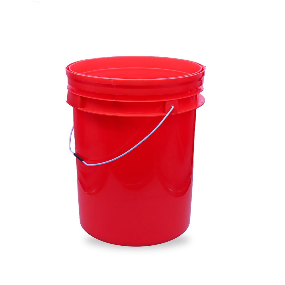 20Ltr Plastic Bucket For Lubricant Oil - Color: White