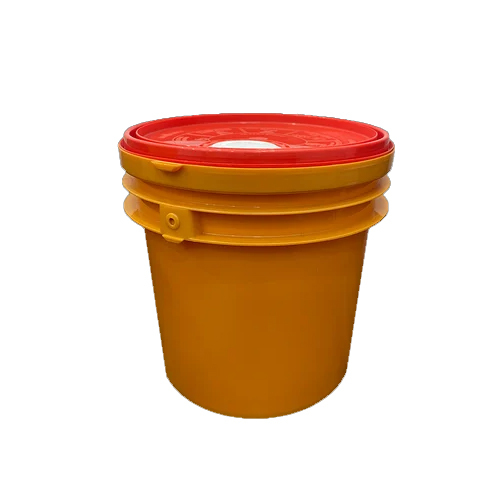 5Ltr Lubricant Oil Bucket - Color: Yellow