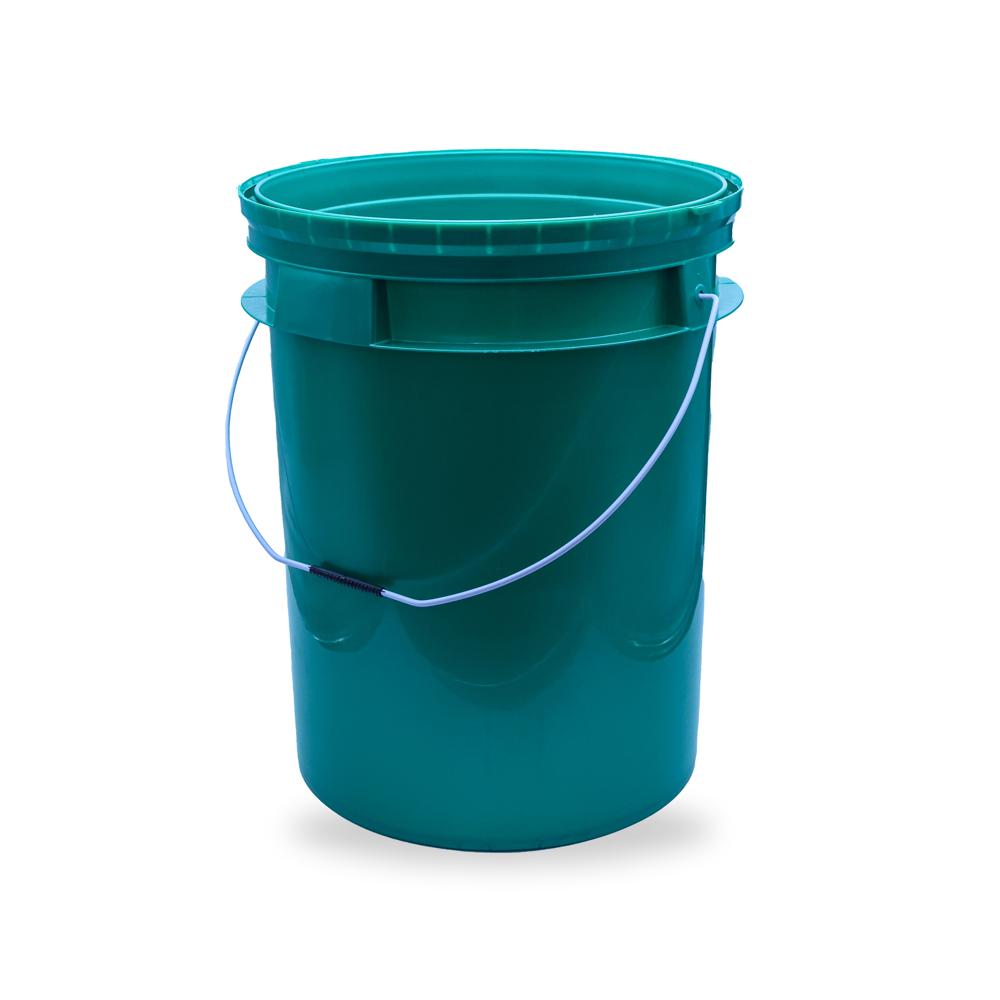 26Ltr Empty Engine Oil Bucket - Color: White