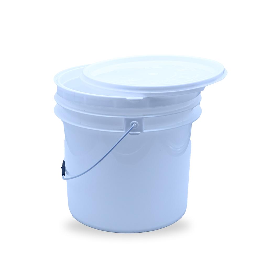5Kg Plastic Grease Bucket - Color: Grey