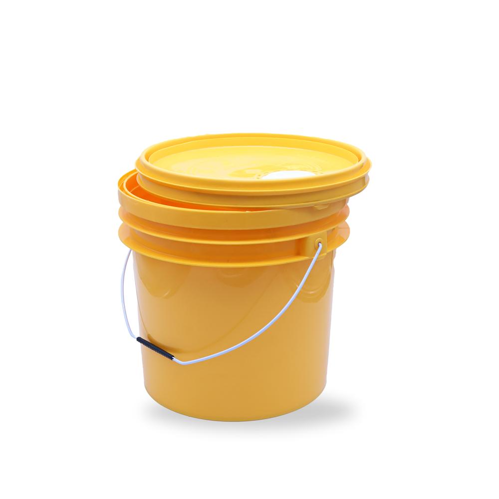 5Kg Hdpe Grease Bucket - Color: Grey