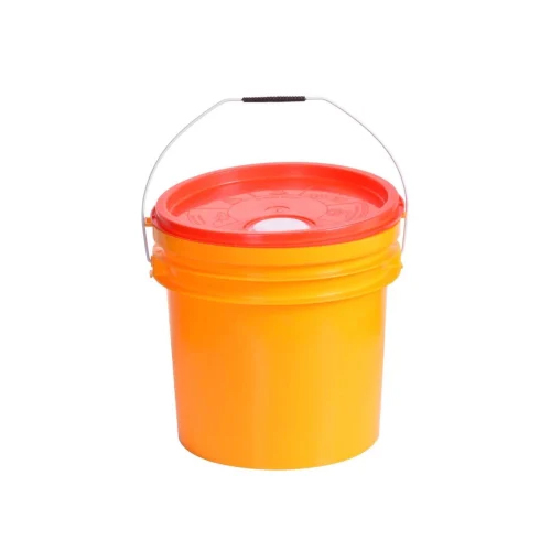 5Ltr Lubricant Grease Bucket - Color: Yellow