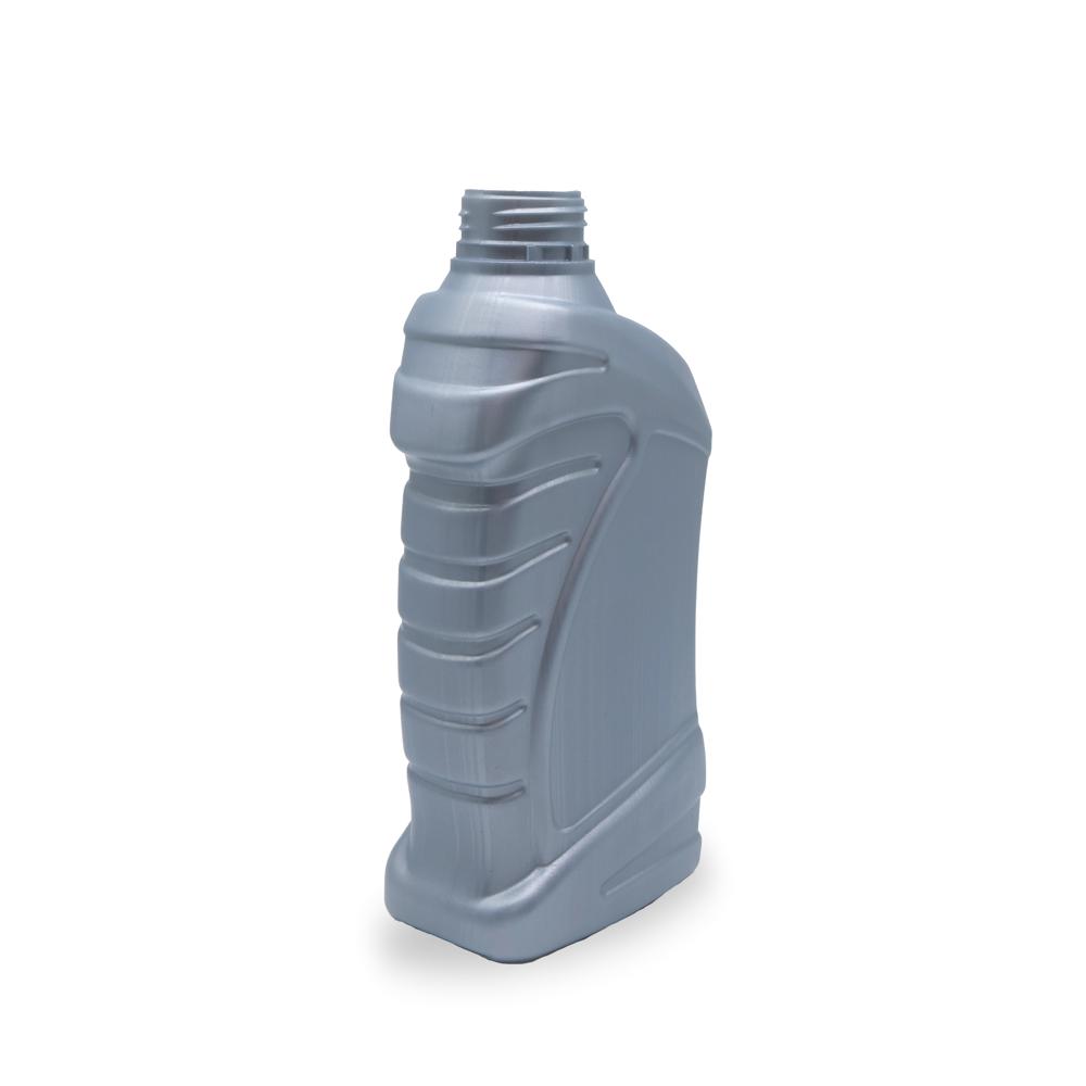 1.5Ltr Empty Engine Oil Bottle - Color: Yellow