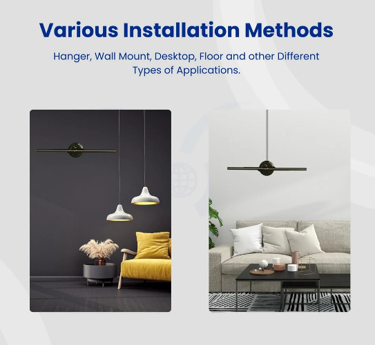 Hologram Fan 2 Blade 42cm