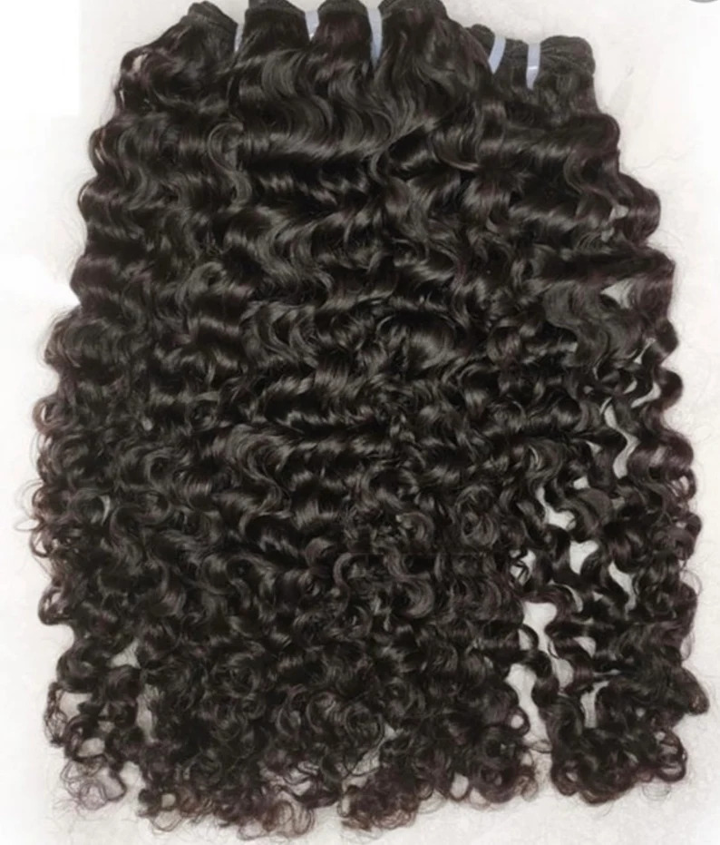 100% Cuticle aligned Remy Weft Hair Bundle Deep Wave Human Hair Extension