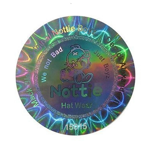 3D Flip Flop Hologram Sticker