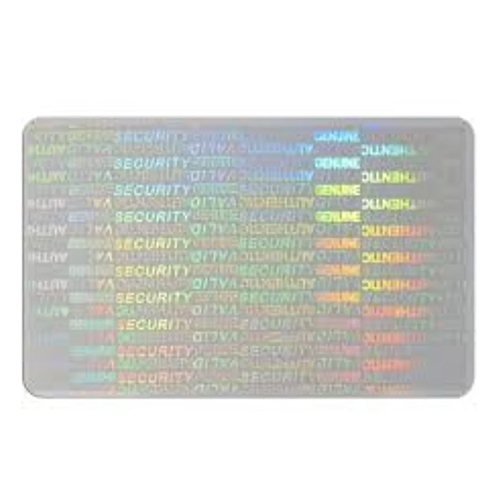 Transparent Id Hologram - Color: Multicolor