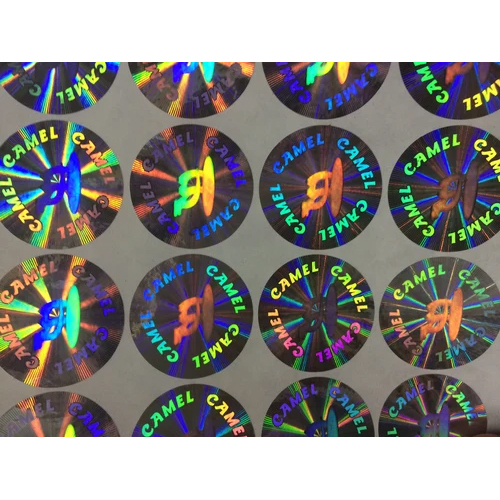 E Beam Hologram Sticker - Color: Multicolor