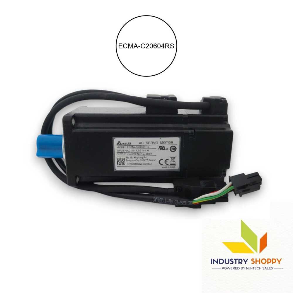 Delta Ecma-c20604rs Servo Motor - Frequency: 50/60 Hertz (Hz)