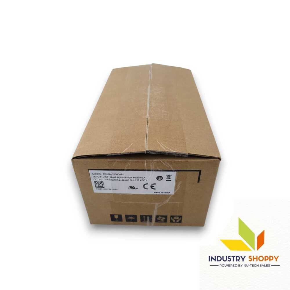 Delta Ecma-c20604rs Servo Motor - Frequency: 50/60 Hertz (Hz)