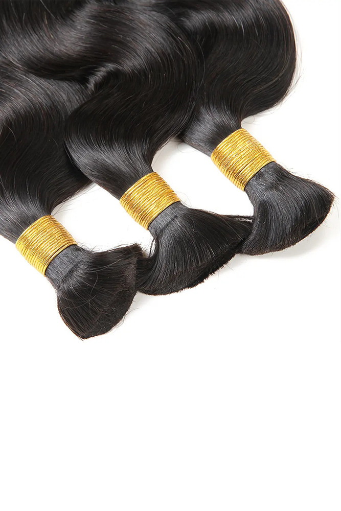 Indian Premium Machine Remy Straight Bulk Human Hair 10-30inch Available