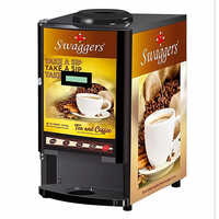 2 Lane Nescafe Coffee Vending Machine - Stainless Steel, 2 Litre Insulated Boiler Capacity, Black Color | Automatic Functionality, Warranty Included