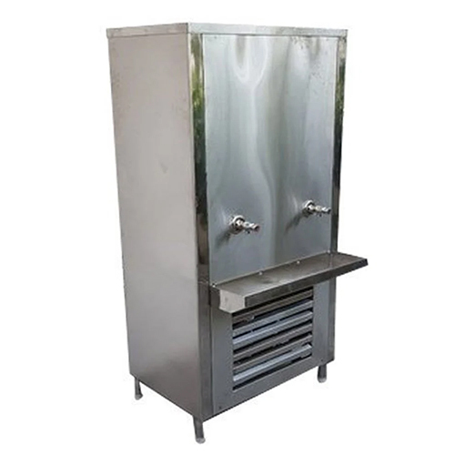 80 L Stainless Steel Water Cooler - Color: Silver