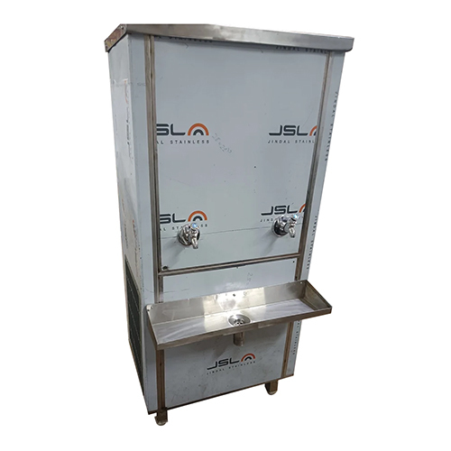 40 L Stainless Steel Water Cooler - Color: Silver