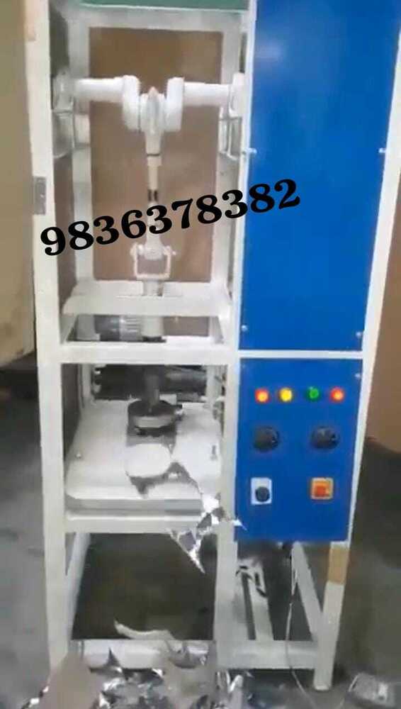 Automatic single die paper plates machine