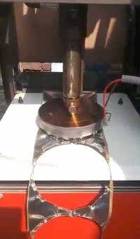Automatic single die paper plates machine