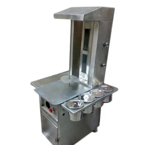 Gas Operated Shawarma Roll Machine - Capacity: 5 Ltr