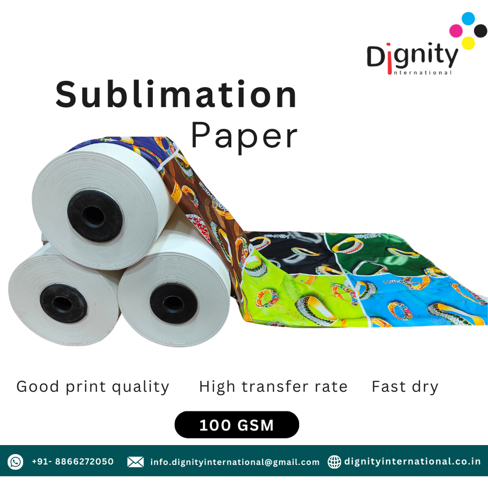 30 GSM sublimation transfer paper