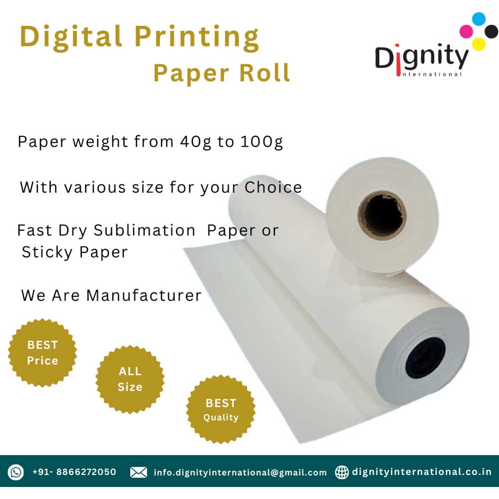 30 GSM sublimation transfer paper