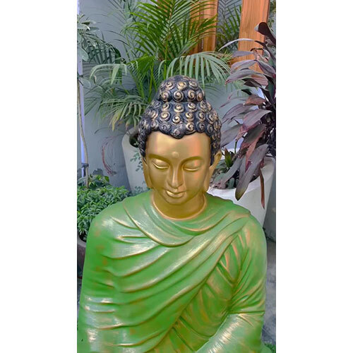 Dhanwanti Meditating Buddha Figurine Idol for Home, Office and Garden