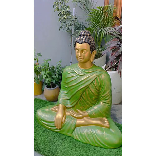Dhanwanti Meditating Buddha Figurine Idol for Home, Office and Garden