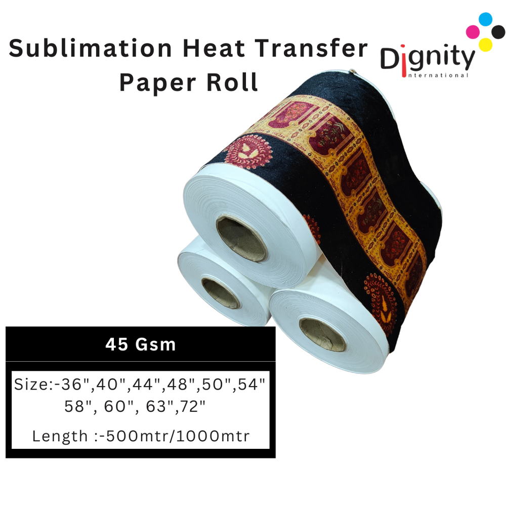 45 GSM sublimation transfer paper